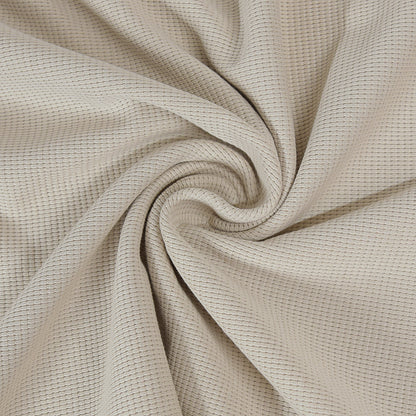 0,5m Ökotex 100 - Waffel-Jersey sand