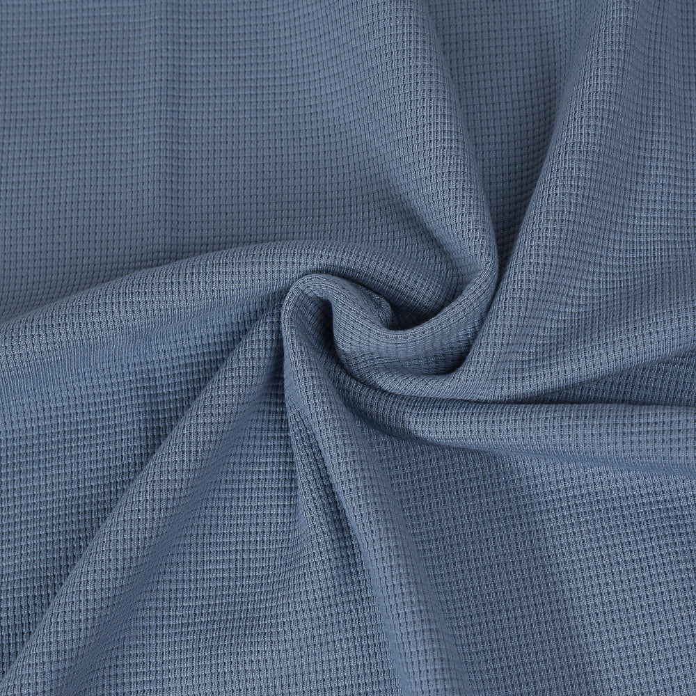 0,5m Ökotex 100 - Waffel-Jersey sea