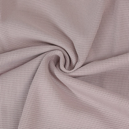 0,5m Ökotex 100 - Waffel-Jersey smoky rose