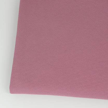 0,5m Ökotex 100 - Waffel-Jersey soft raspberry