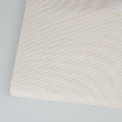 0,5m Ökotex 100 - Waffel-Jersey white