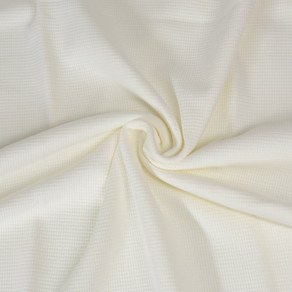 0,5m Ökotex 100 - Waffel-Jersey white